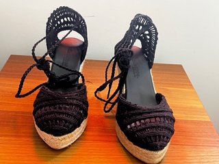 Alpargatas Mint&Rose Negras