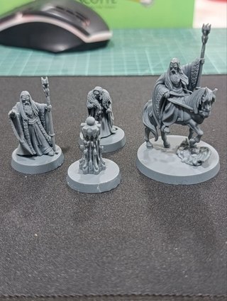 Saruman y Grima Lotr Esdla Mesbg