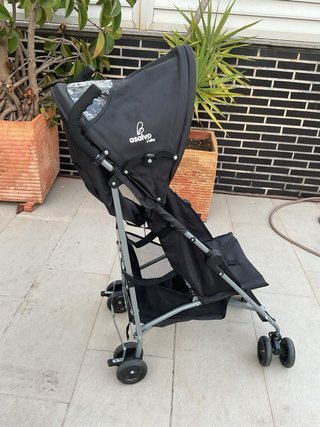 Silla de paseo ligera negra