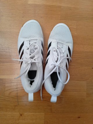 Zapatillas deportivas blancas Adidas Talla 42