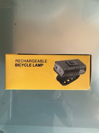 Lámpara Bicicleta Recargable USB