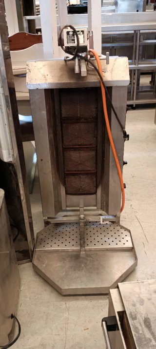 Máquina Kebab Profesional Gas