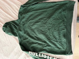 Sudadera Hollister Verde Talla XXL