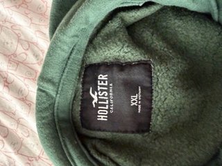 Sudadera Hollister Verde Talla XXL