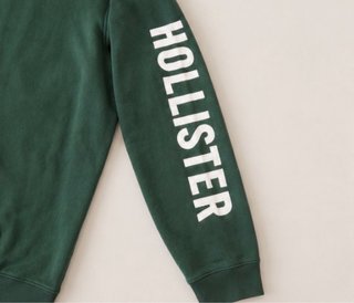 Sudadera Hollister Verde Talla XXL