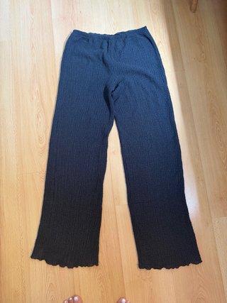 Conjunto ZARA Top y Pantalón Negro