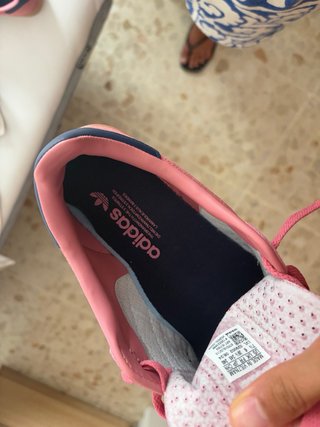 Zapatillas Adidas Gazelle Rosa Talla 39 1/3.Un uso