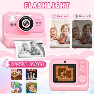 SIN ABRIR Cámara Fotos Infantil Instantánea 1080P