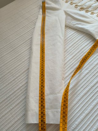 Chaqueta Zara Alamares Blanca