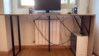 Mesa escritorio moderna 160x80