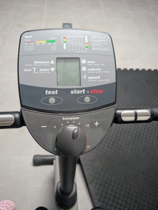 Bicicleta Estática Gris