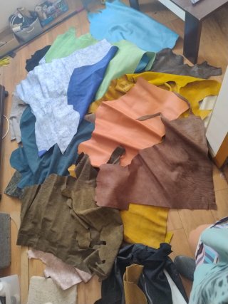 Lotes de cuero para manualidades