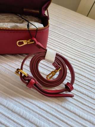Bolso Vanity Zara Rojo