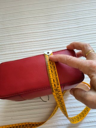 Bolso Vanity Zara Rojo