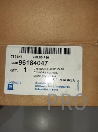 receptor embrague chevrolet daewoo 96184047