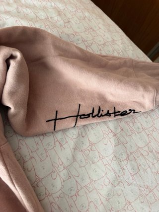 Sudadera Hollister Rosa Talla XXL