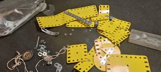 Piezas Meccano Años 80