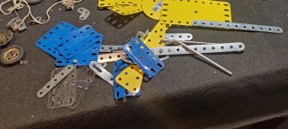 Piezas Meccano Años 80