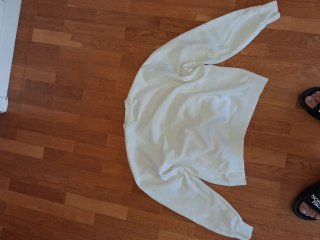 Sudadera Project Nude Blanca/crema original
