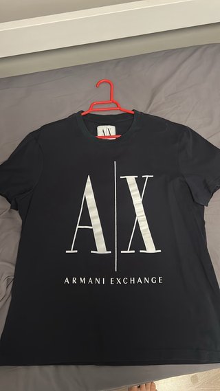 Camiseta AX Armani Exchange Negra