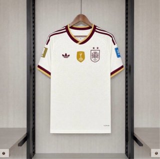 Camiseta España Adidas Blanca