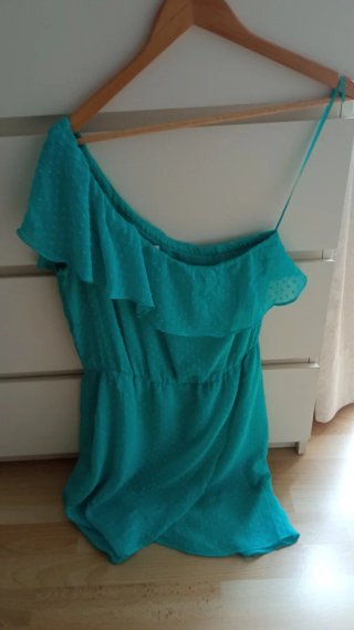 Vestido asimétrico Suite Blanco