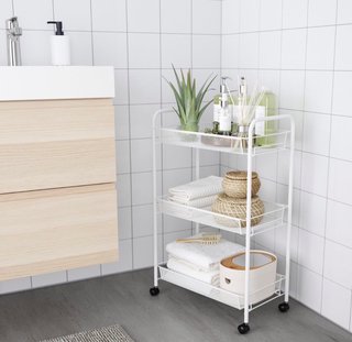 Trolley Carrito ikea organizador blanco 3 niveles