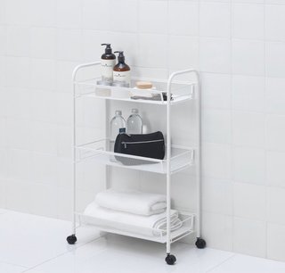 Trolley Carrito ikea organizador blanco 3 niveles