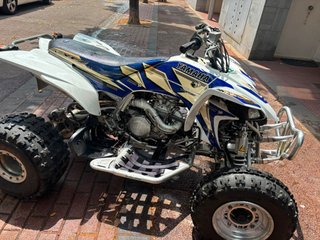 Quad Yamaha YFZ 450 Azul y Blanco