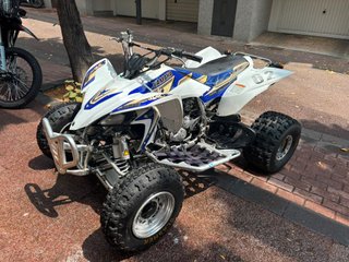 Quad Yamaha YFZ 450 Azul y Blanco