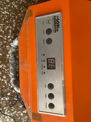 Deshumidificador Gobi 50L Naranja