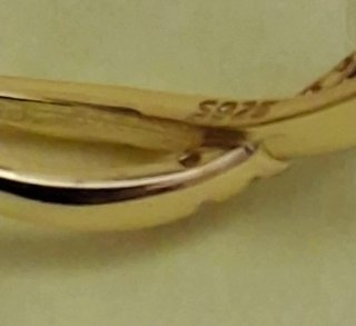 Pendientes Aro Baño Oro Plata