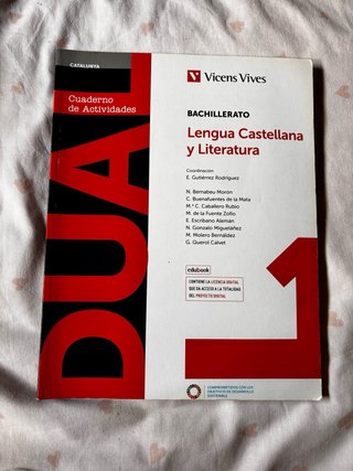 Lengua castellana y literatura 1 Bachillerato