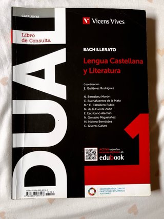 Lengua castellana y literatura 1 Bachillerato