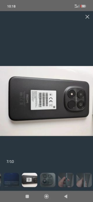 Teléfono Xiaomi Negro