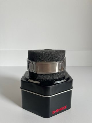 Reloj Plata y Azul