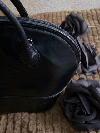 Bolso de mano negro elegante