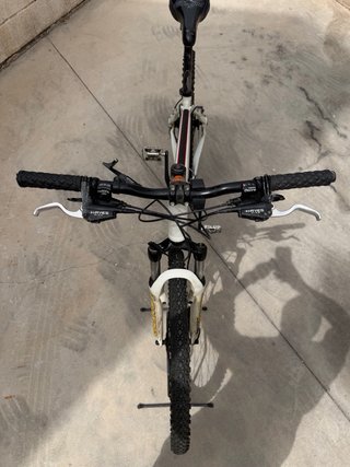 Bicicleta Merida cambio en XT