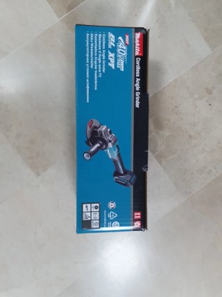 Amoladora Angular Inalámbrica Makita XGT 40V