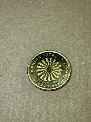 Moneda antigua Munich 1972 juegos olimpicos