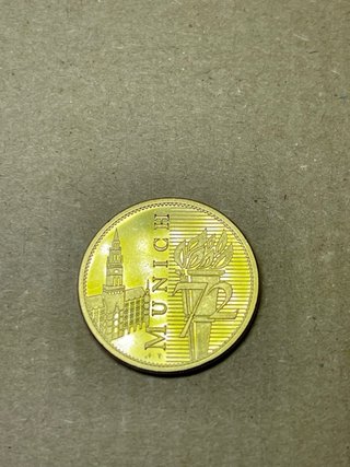 Moneda antigua Munich 1972 juegos olimpicos
