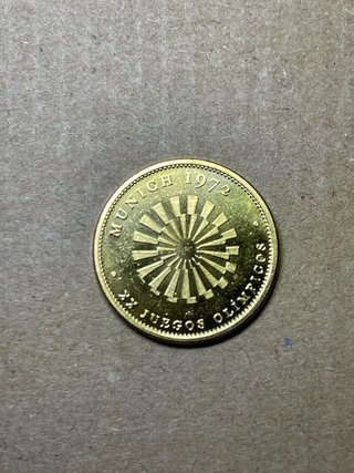 Moneda antigua Munich 1972 juegos olimpicos
