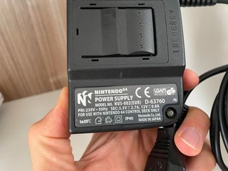 Power Supply Alimentatore Nintendo 64 Originale Nu