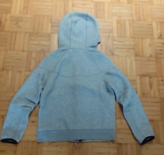 Sudadera Nike Tech Fleece Niño Talla M Gris