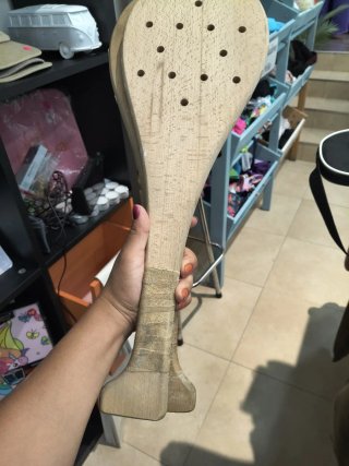 Lote de 2 Paletas de madera