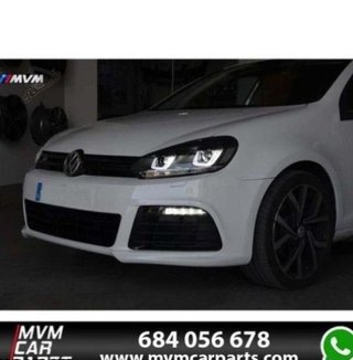 Faros delanteros Volkswagen Golf VI 6 Led Black ed