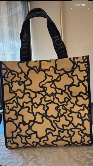 Bolso Tous Beige y Negro