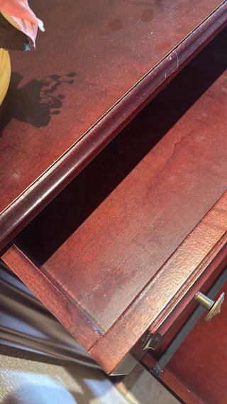Mueble entradita / zapatero cerezo