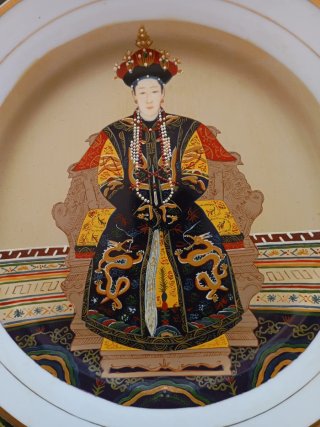 Platos Emperadores Qing Shunzhi China
