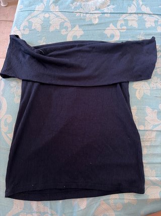 Camiseta sin mangas azul oscuro